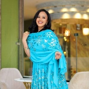 Habesha Chiffon Wedding Dress for Women – Ethiopian & Eritrean Traditional Bridal Gown